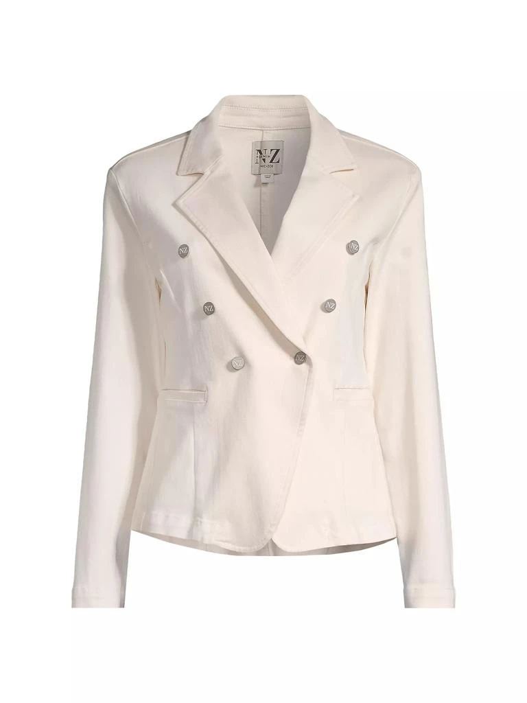 NIC+ZOE Femme Denim Blazer 1