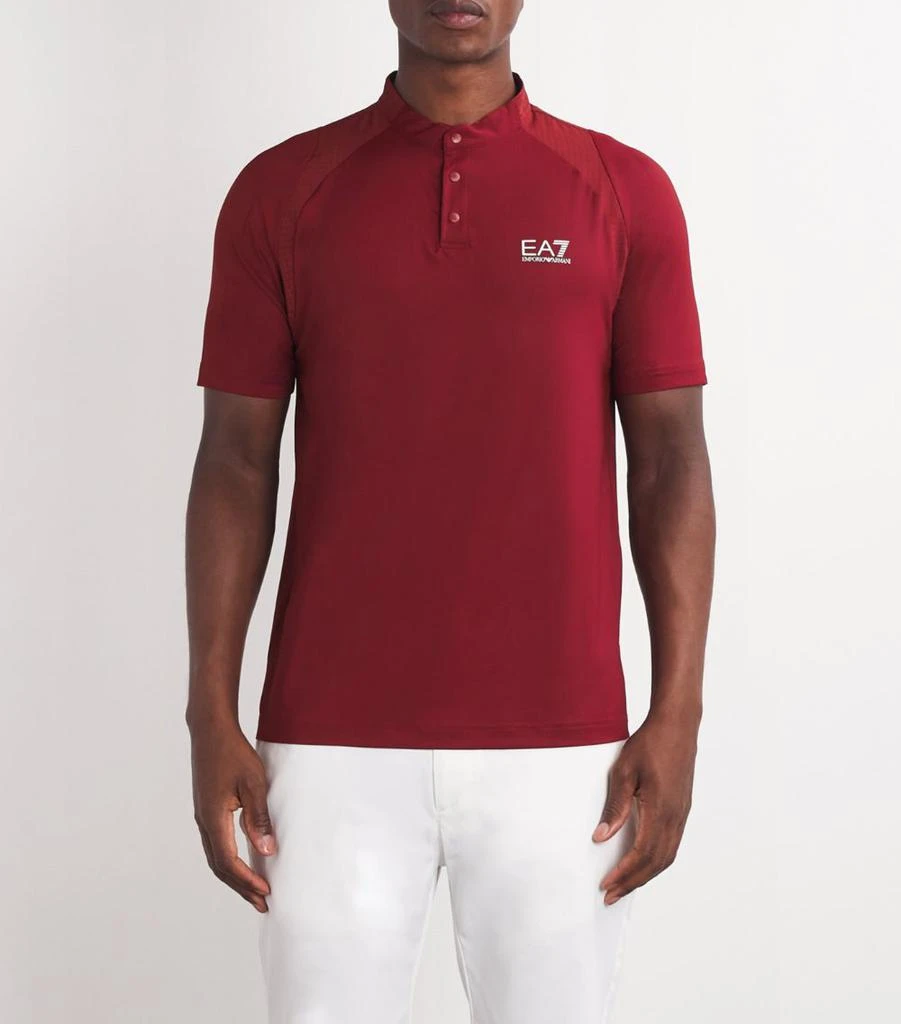Emporio Armani Tennis Henley Shirt 1