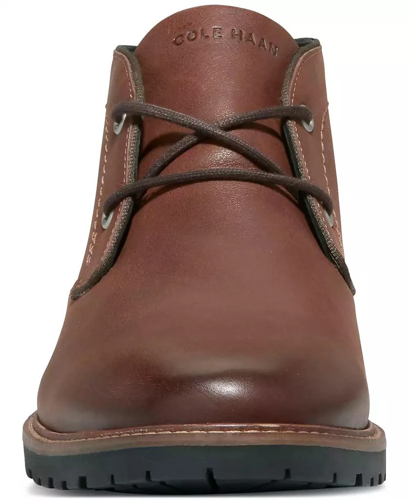 Cole Haan Men's Midland Leather Water-Resistant Lace-Up Lug Sole Chukka Boots 4