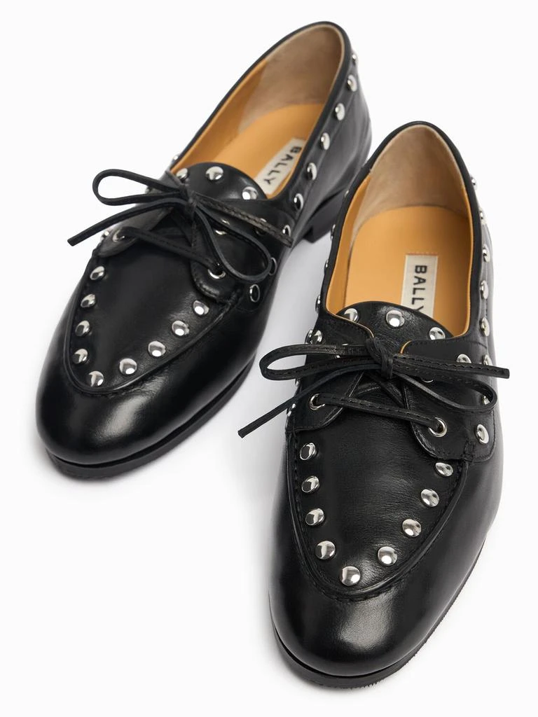 Bally 10mm Pathy Studded Leather Loafers 1