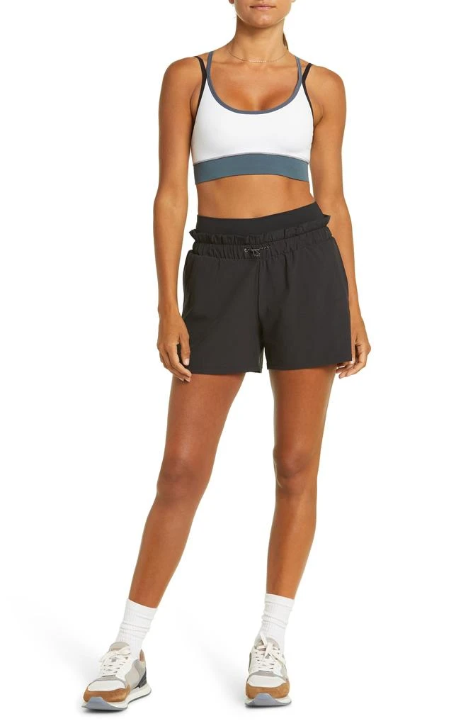 Zella Shirred Up Shorts 2