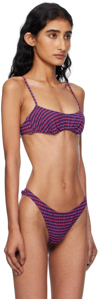 Fruity Booty Red Radicchio Bikini Top