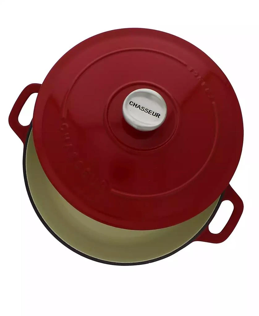 Chasseur French Enameled Cast Iron 1.8 Qt. Braiser with Lid 3