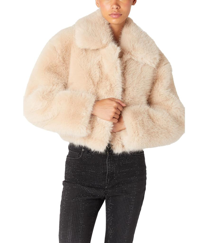 Shop Faux Fur Bomber Jacket on Sale at BeyondStyle – Get 10% Off