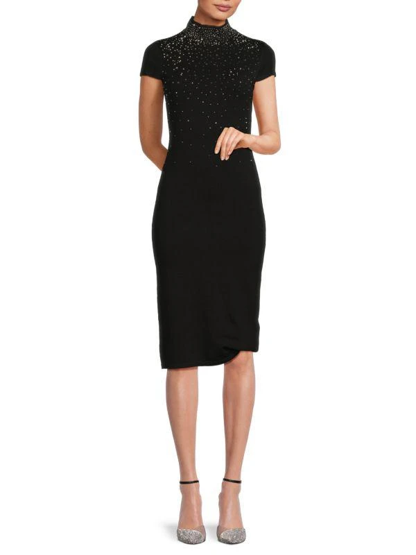 Eliza J Embellished Midi Dress 1
