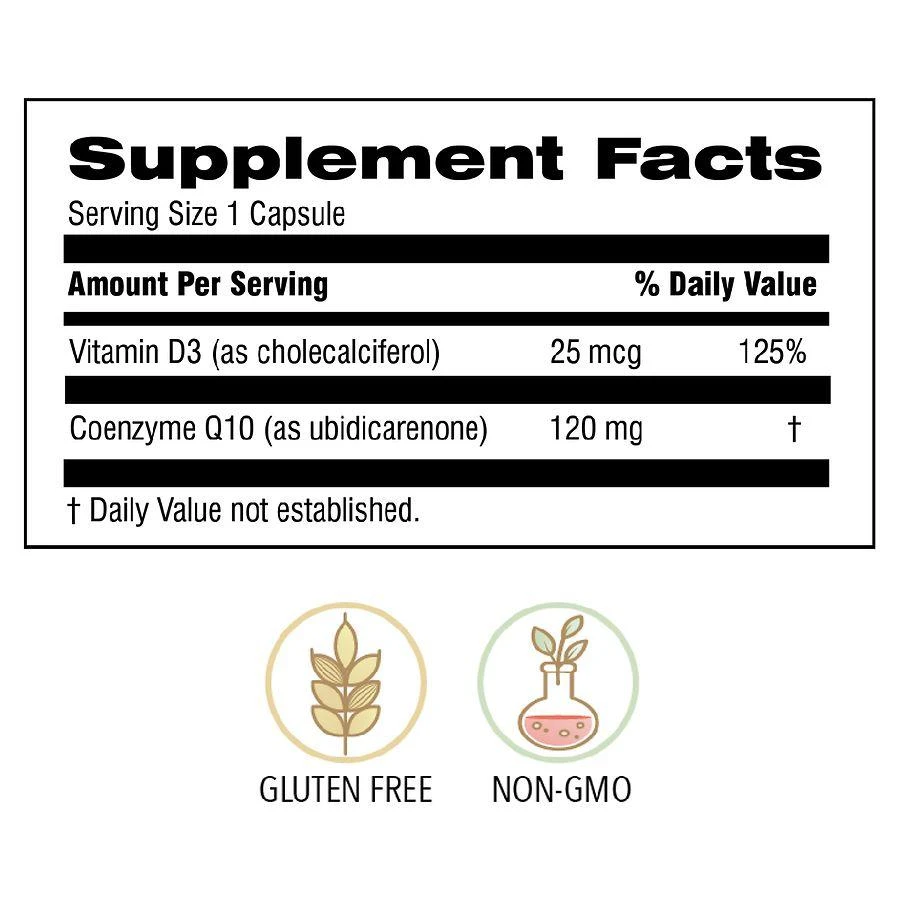 Botanic Choice Vitamin D3 with CoQ-10 3