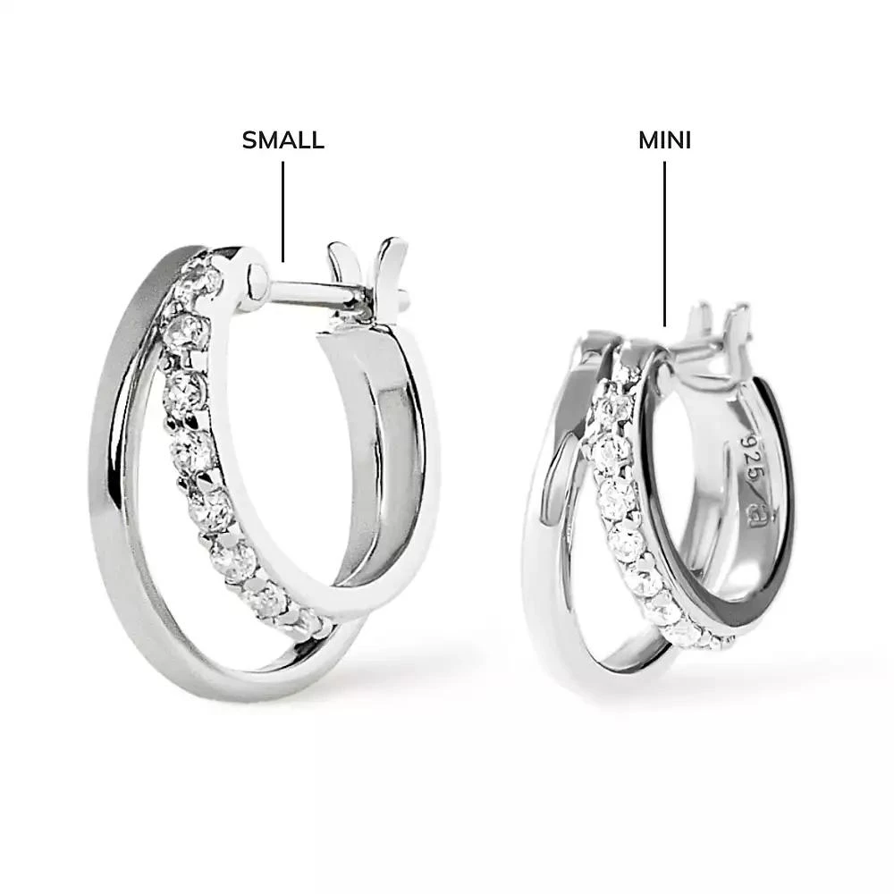 Ana Luisa Double Hoop Earrings - Toda 3