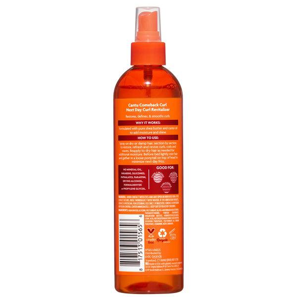 Cantu Cantu Shea Butter for Natural Hair Comeback Curl Next Day Curl Revitalizer 355ml