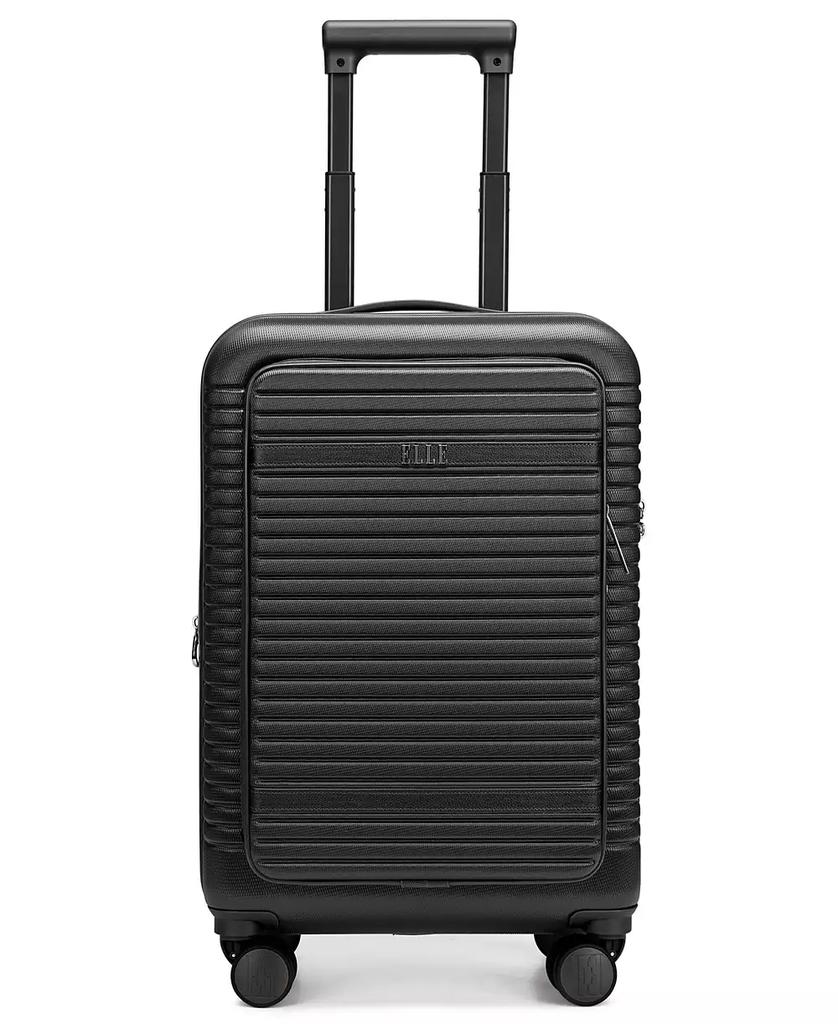 ELLE Escape 22.5" Expandable Carry-On Suitcase with Front Laptop Pocket
