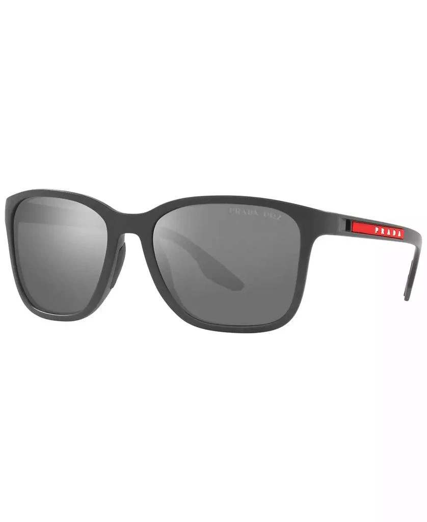 Prada Men's Polarized Sunglasses, PS 02WS 57 1