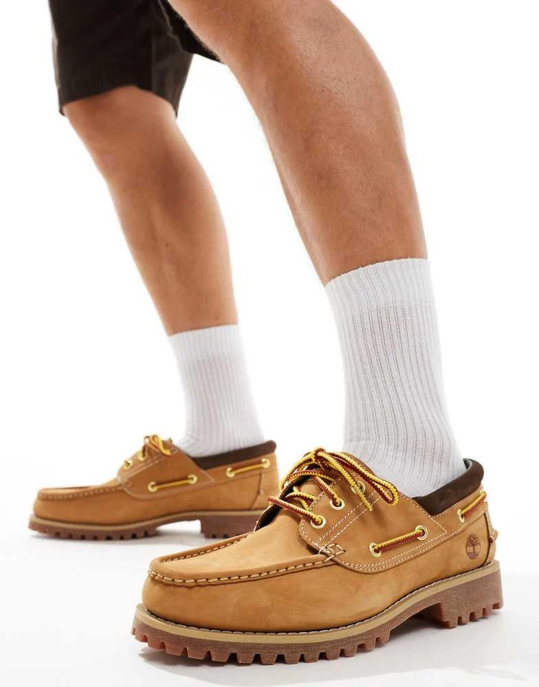 Timberland Timberland authentic boat shoes wheat nubuck 1
