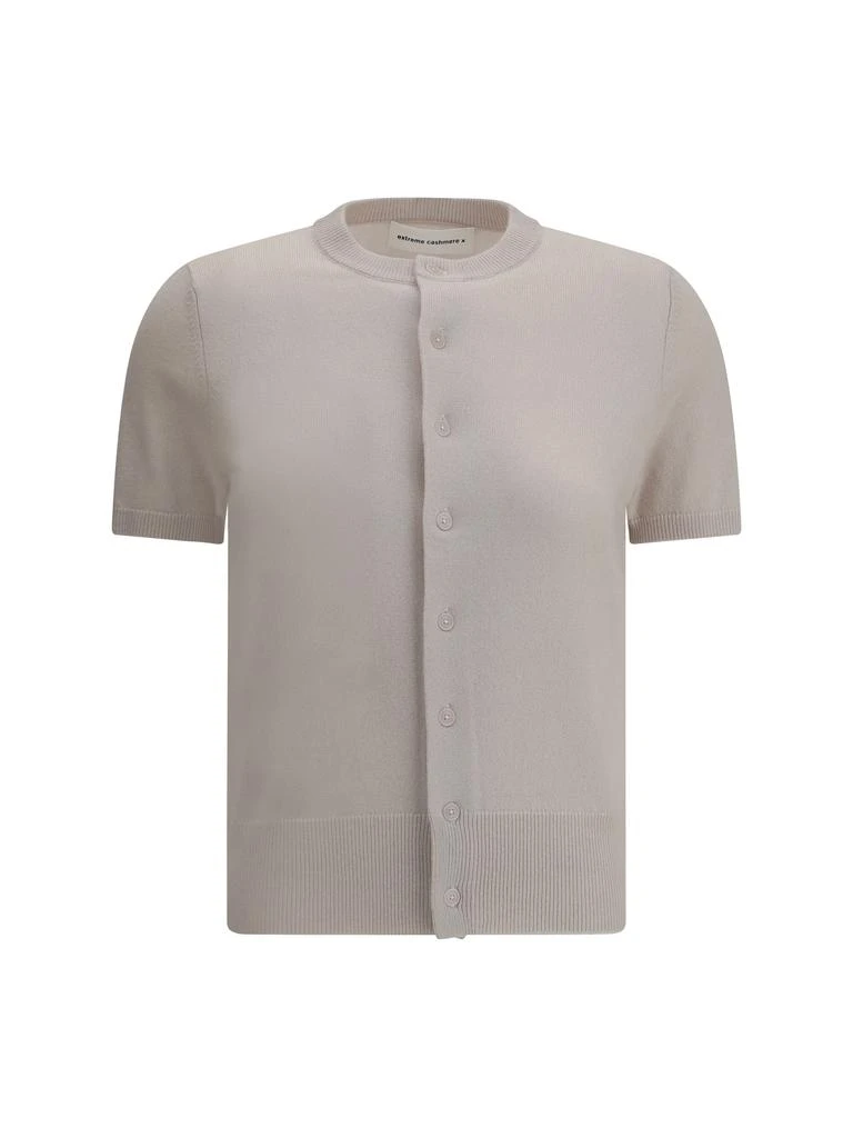 Extreme Cashmere Short-sleeve Cardigan 1