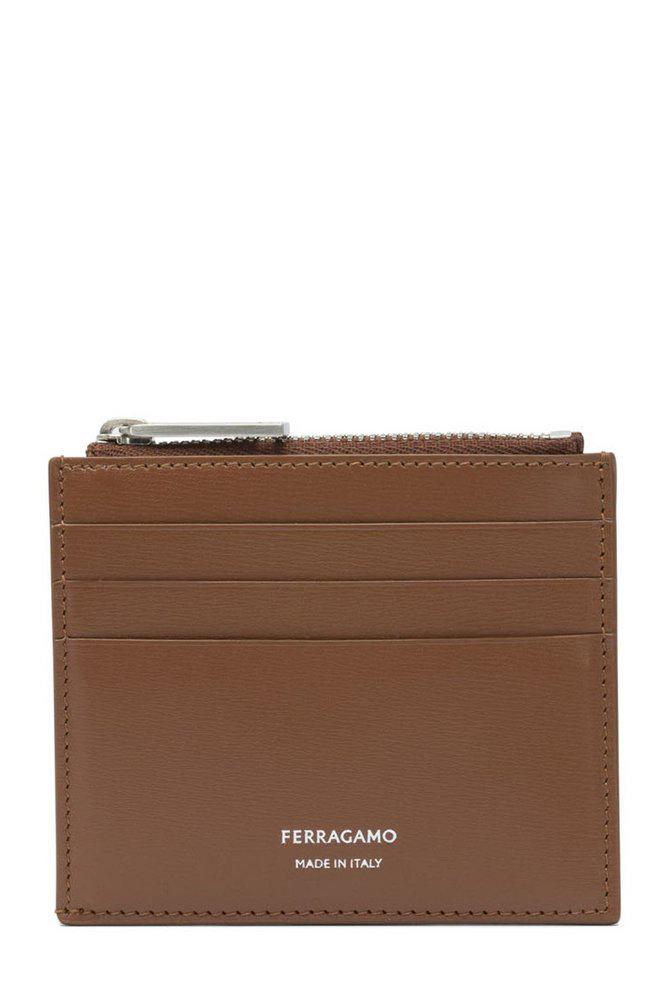 Salvatore Ferragamo Salvatore ferragamo cut out card holder