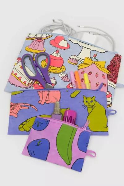 BAGGU BAGGU Flat Pouch Set