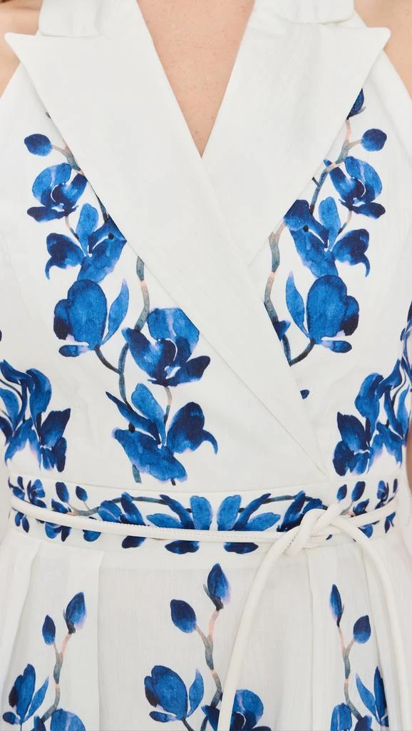 REBECCA VALLANCE Orchid Blues Midi Dress 5