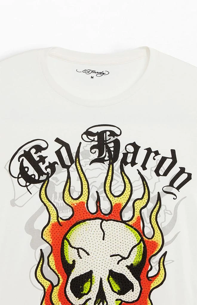 Ed Hardy Flame Skull T-Shirt 3