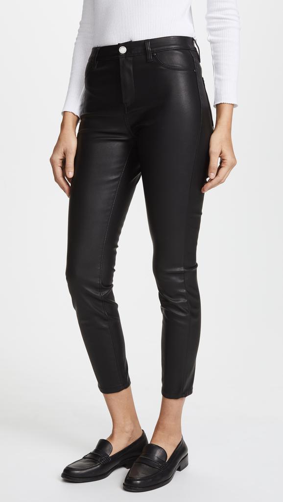 BLANKNYC The Principle Mid Rise Vegan Leather Skinny Pants