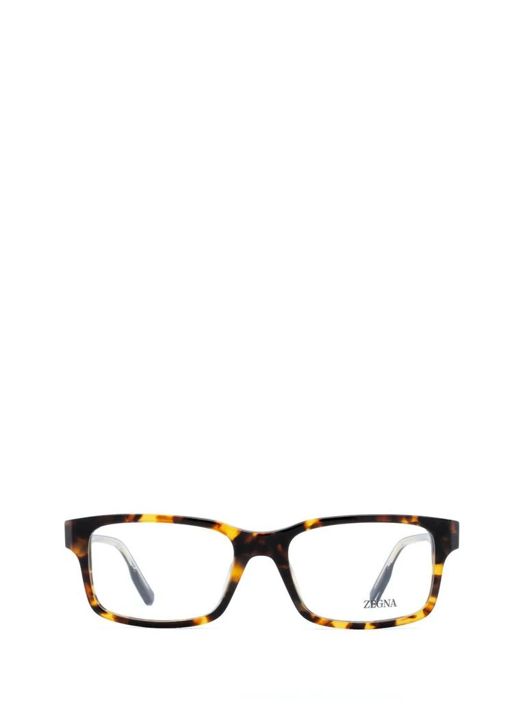 Ermenegildo Zegna Zegna Rectangular Frame Glasses 1