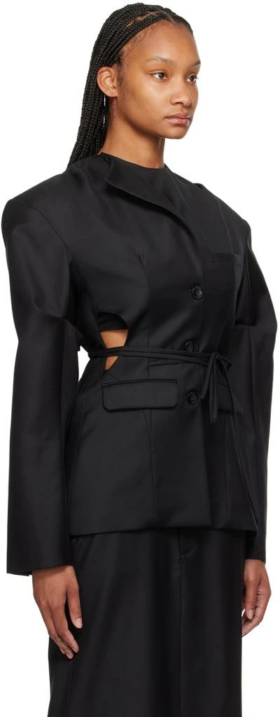 SRVC Black Staff Blazer 2