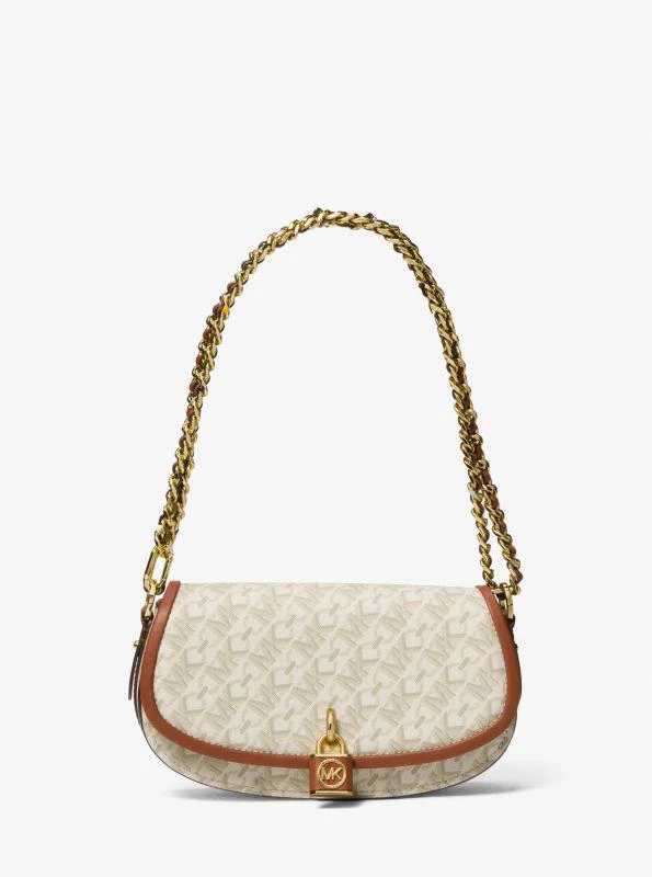 michael_kors Mila Small Empire Signature Logo Shoulder Bag 6