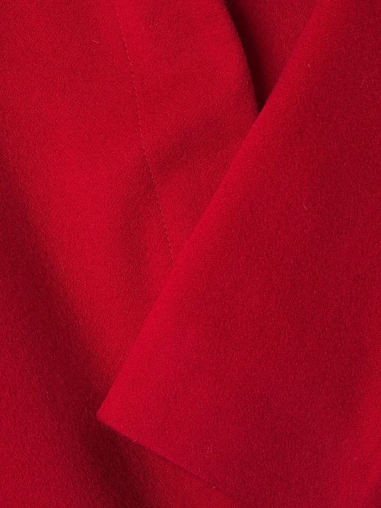 Sofia Cashmere Wool-Cashmere Stand Collar Coat 6