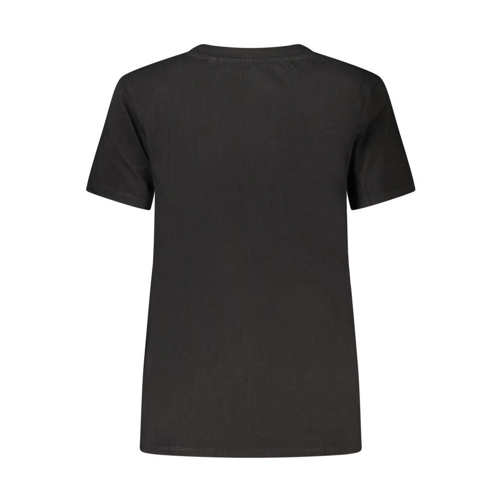 Guess Jeans Guess Jeans Black Cotton Tops & T-Shirt