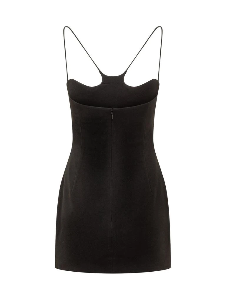 monot black dress MONOT Hooded Halter Slit Maxi Dress  SHOP CURVE