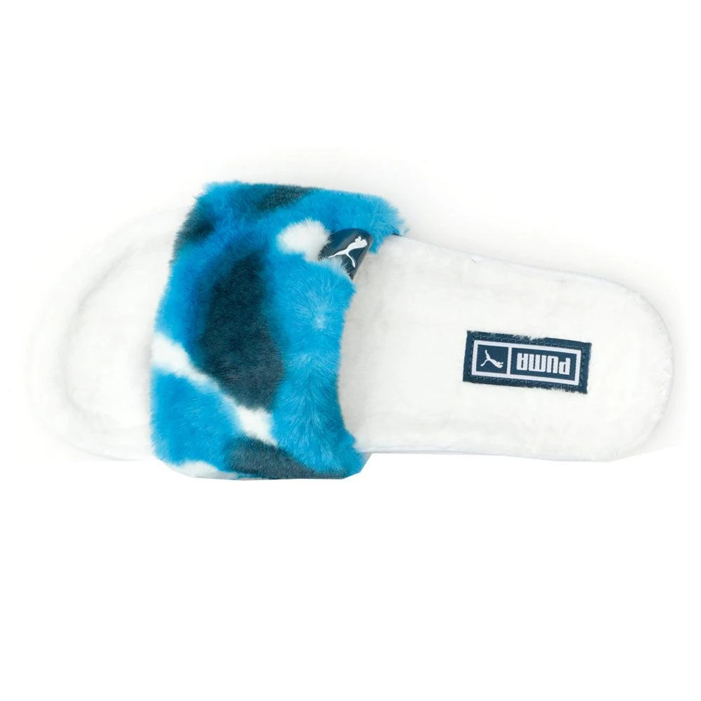 Puma Leadcat 2.0 Ylm Fluff Tie Dye Slide Sandals 4