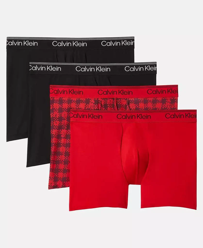 Calvin Klein Men
s 3+1 Bonus Micro Stretch Boxer Briefs Pack 1