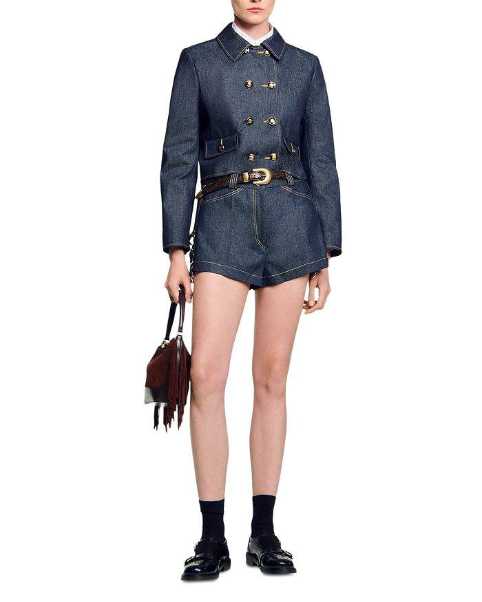 Sandro Denim Shorts