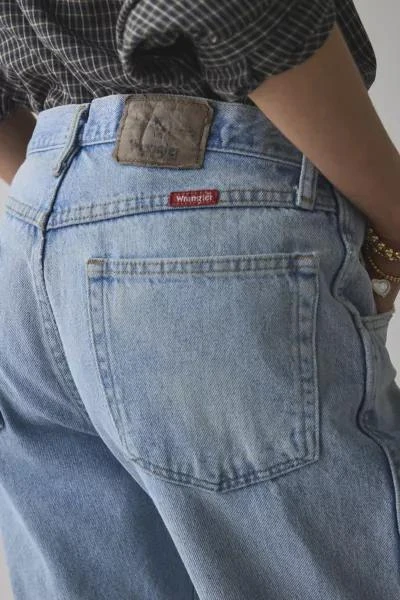 Urban Renewal ReMADE By UO Wrangler Slouch Denim Jort 6