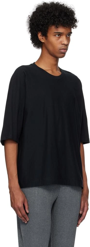 Homme Plissé Issey Miyake Black Release-T Basic T-shirt 2
