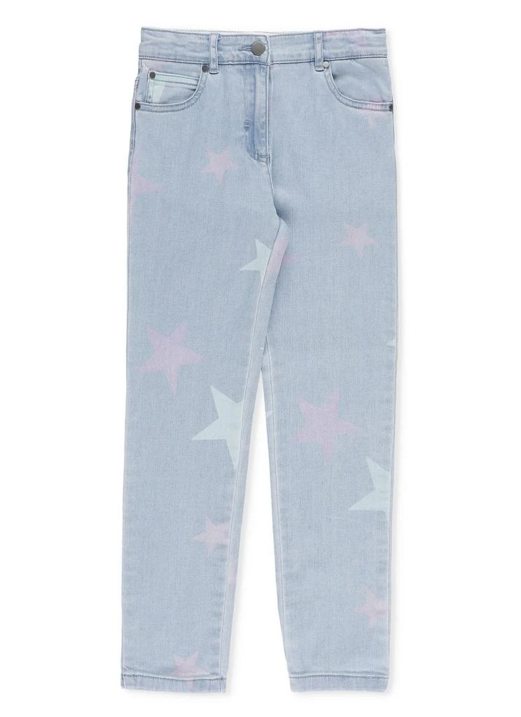 Stella McCartney Stella McCartney Kids Star Printed Straight Leg Jeans 1