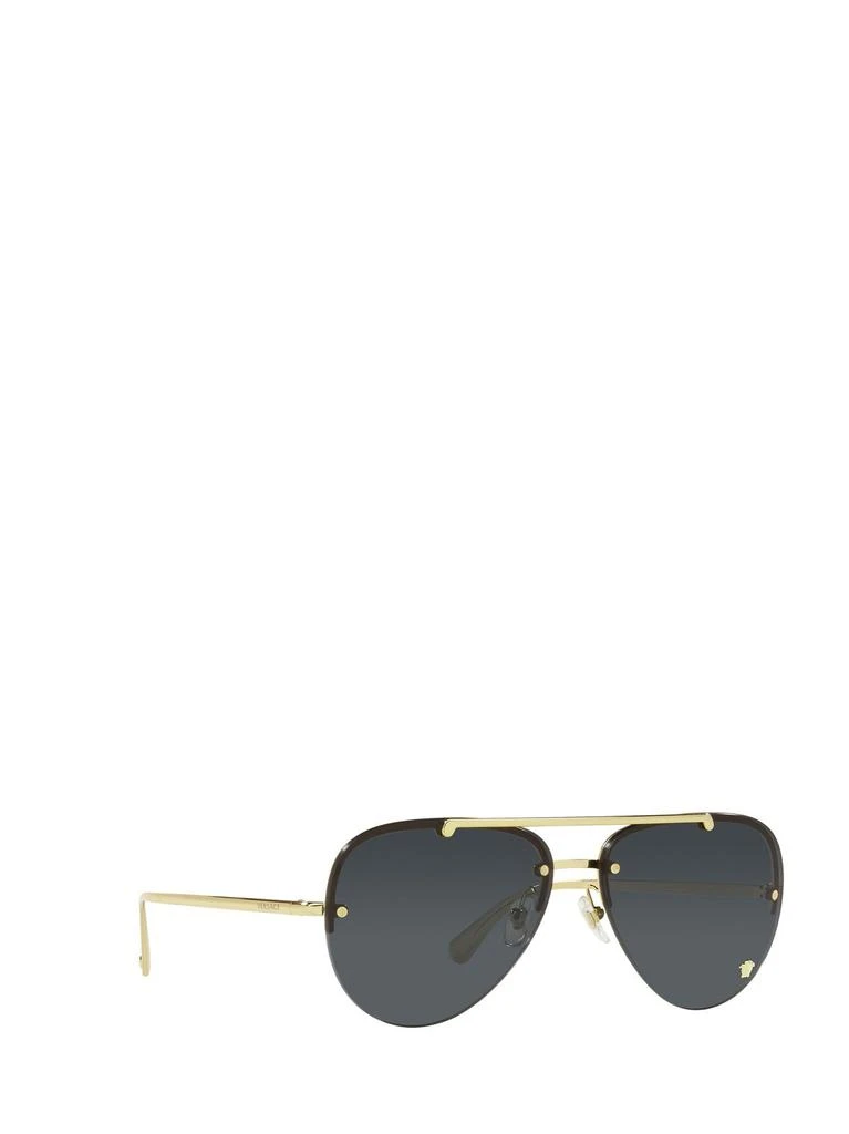 Versace Eyewear Versace Eyewear Medusa Glam Aviator Frame Sunglasses 2