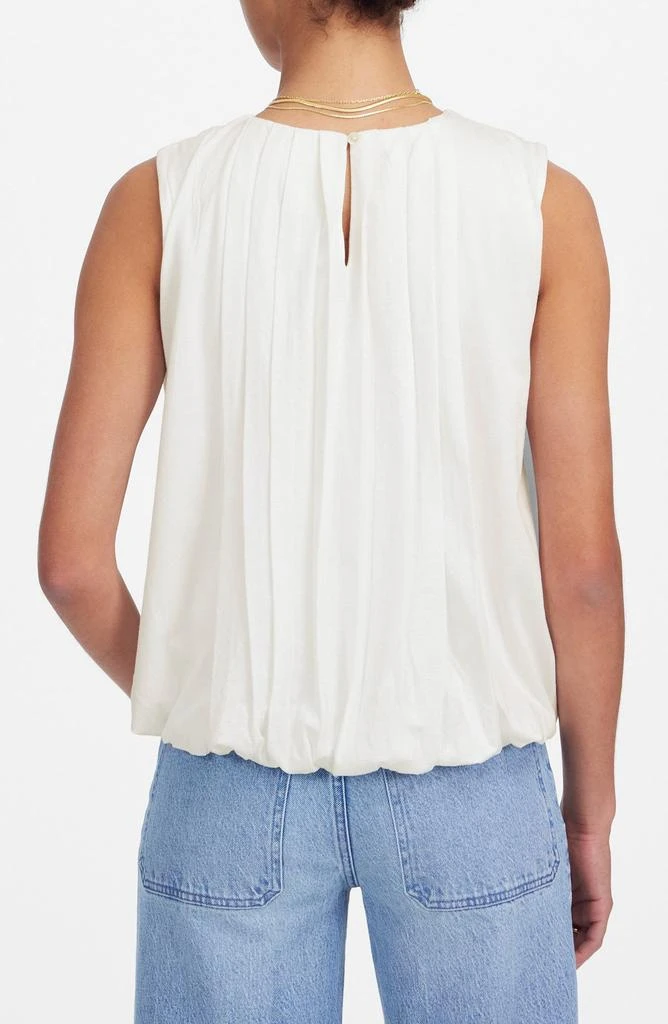 Madewell Cotton Pleated Bubble Top 2