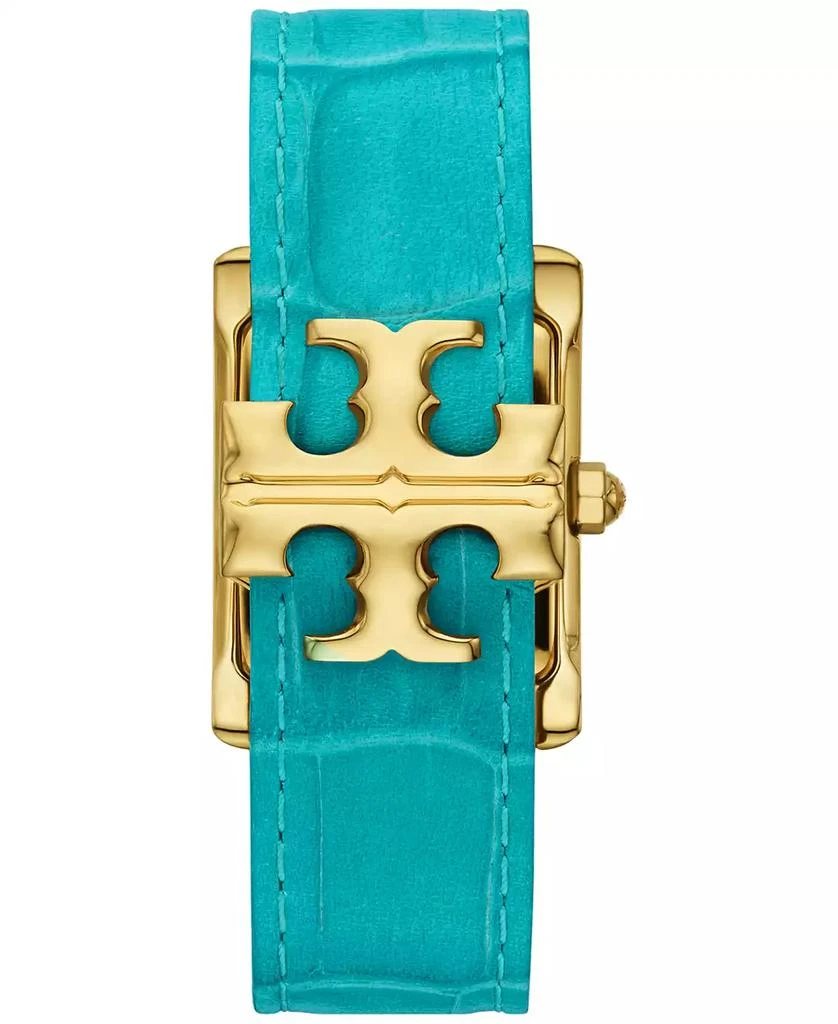 Tory Burch Women's The Eleanor Blue Leather Strap Watch 25mm 3