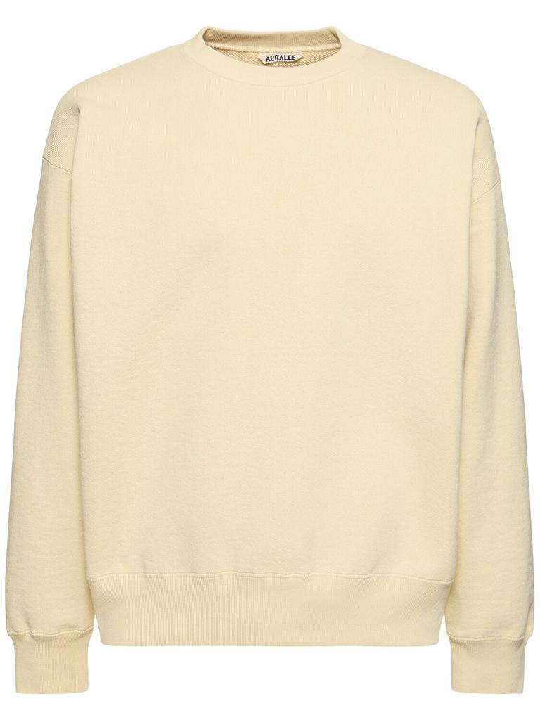 AURALEE Cotton Knit Sweatshirt