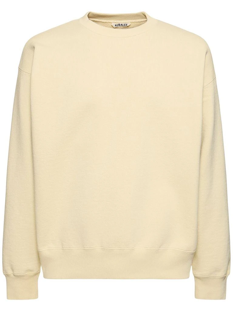 AURALEE Cotton Knit Sweatshirt 1