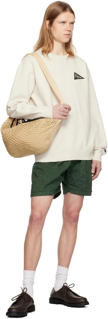 Pilgrim Surf + Supply Off-White Team Crew Sweatshirt 4