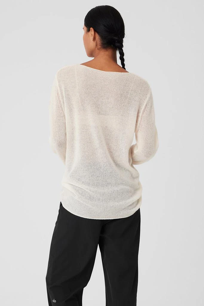 Alo Cashmere Reform Long Sleeve - Ivory 2
