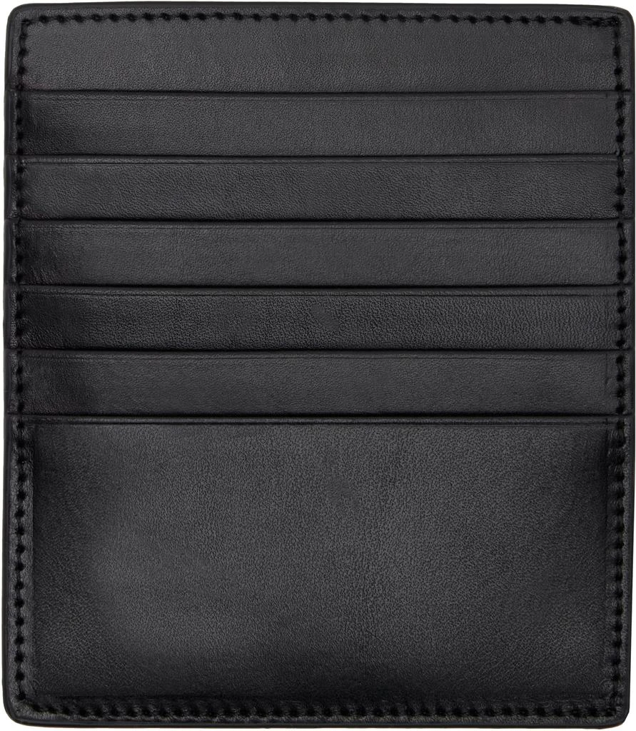ANN DEMEULEMEESTER Black Squared Card Holder 2