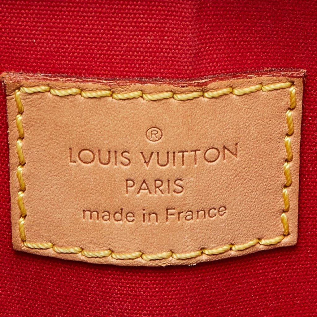 Louis Vuitton Louis Vuitton Orange Sunset Monogram Vernis Alma PM Bag 9