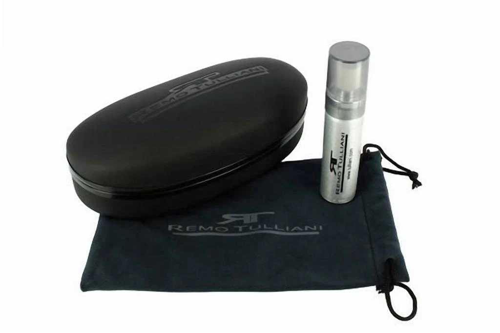 Remo Tulliani Men
s Envy Sunglasses In Grey/leather/ash Lens 2