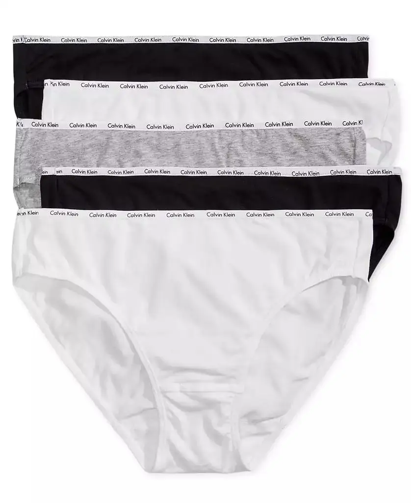 Calvin Klein 5-Pk. Cotton-Blend Bikini Underwear QP1094