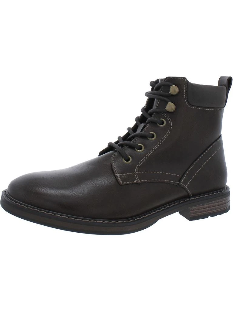 Shop Westin Mens Faux Leather Lace-Up Ankle Boots on Sale at  display picture 1