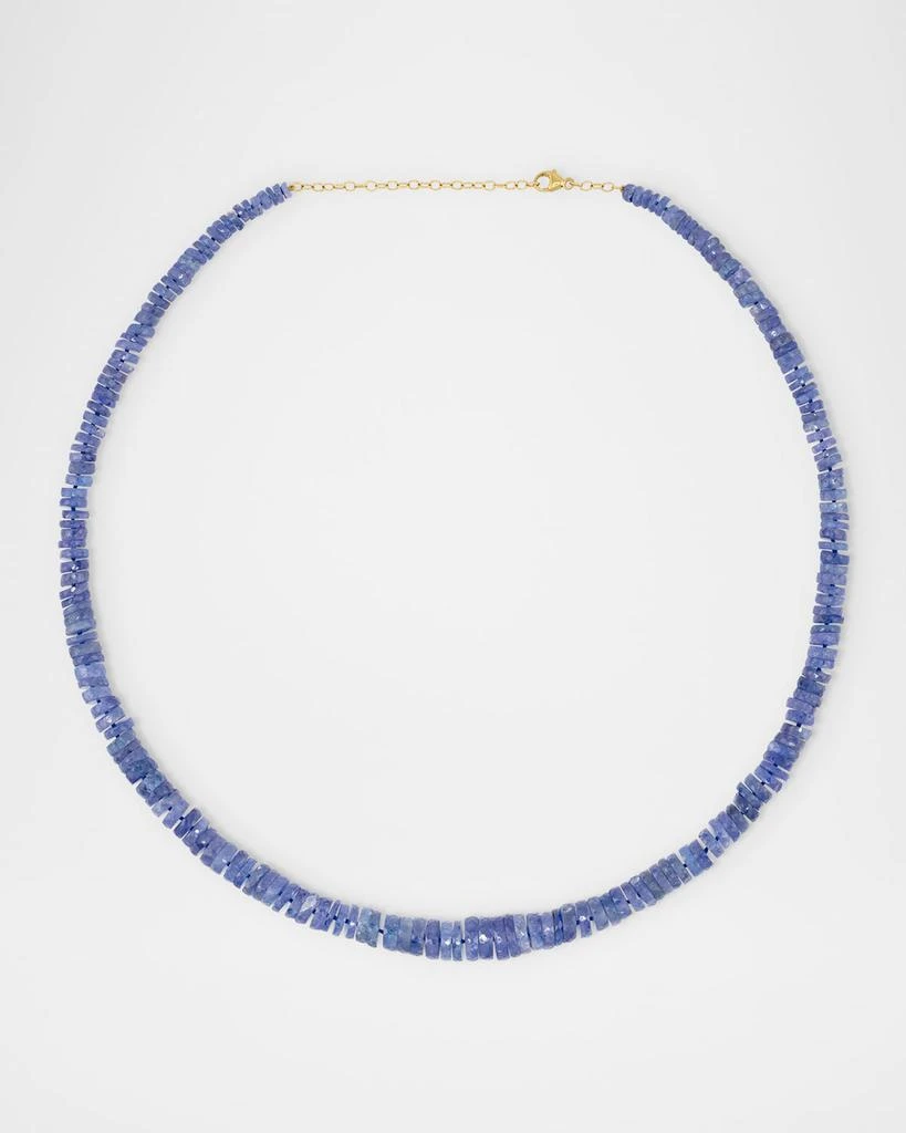 Jia Jia Fancy-Cut Tanzanite Necklace in 14K Yellow Gold, 17.5"L