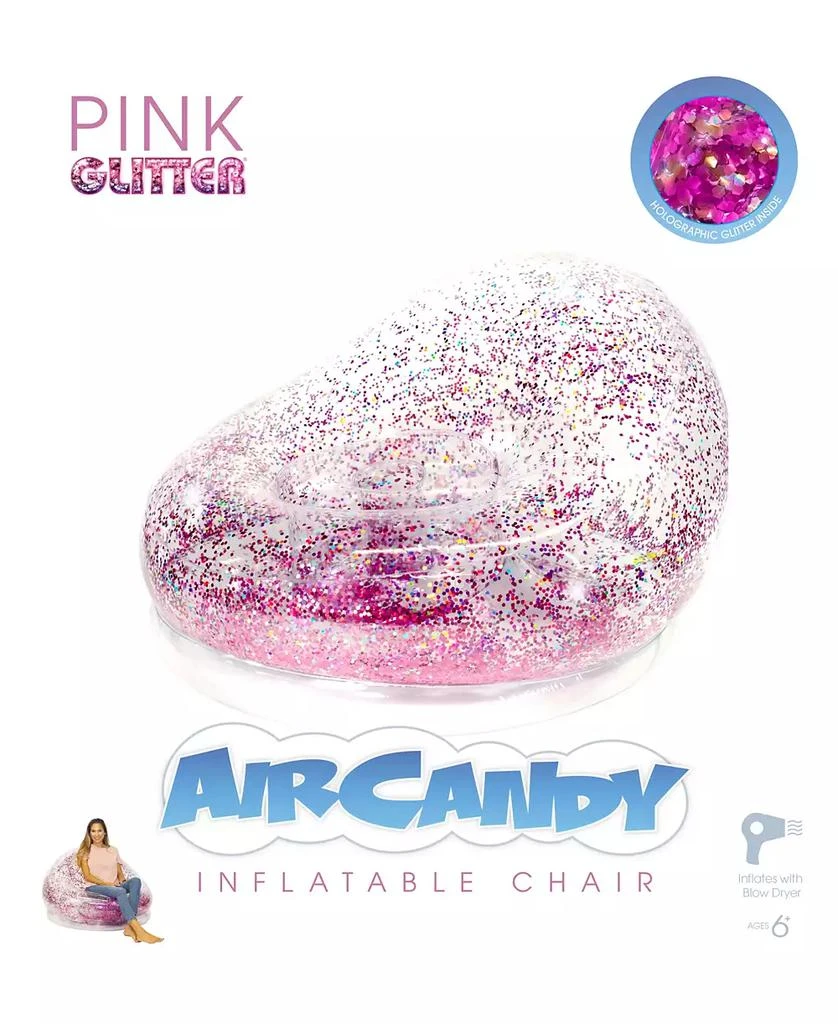 PoolCandy AirCandy Glitter Inflatable Chair 4
