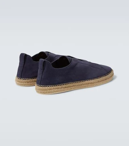 Zegna Triple Stitch suede espadrilles 6