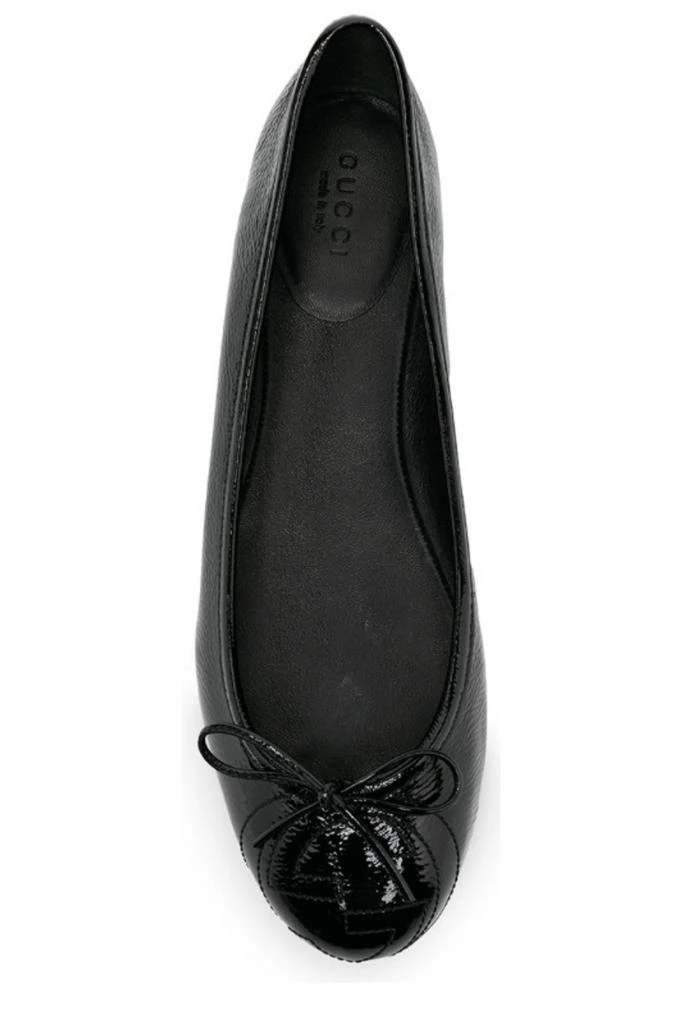 Gucci Gucci High Shine Bow Ballet Flats 4