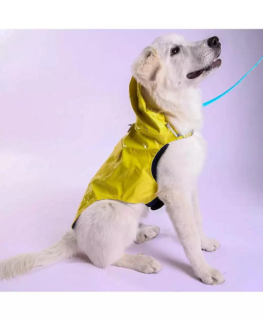 Tommy Bahama Pet Raincoat 
Apparel Harness - Yellow